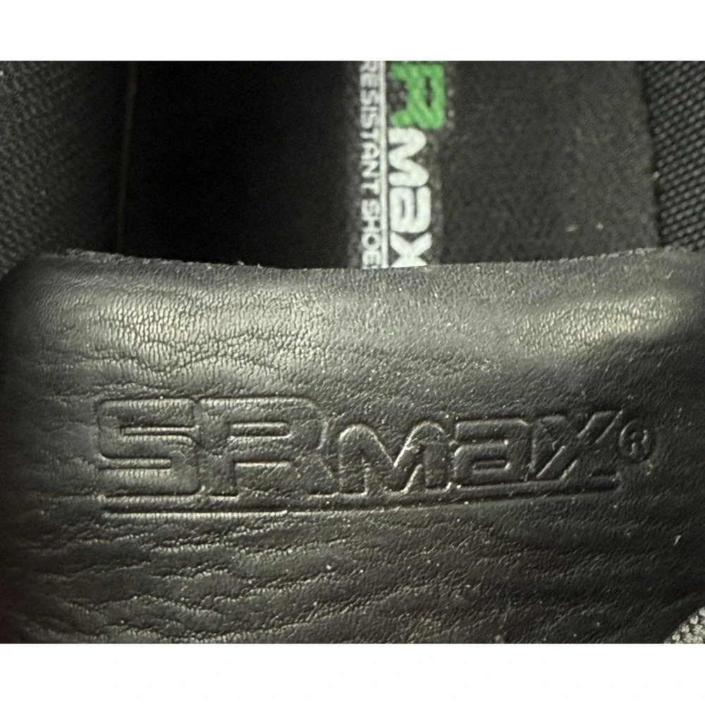 SRMAX SRM2050 Work Shoes Mens 12 Slip Resistant Steel Toe Black
